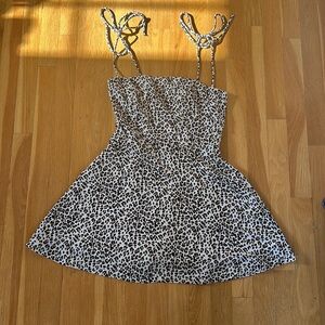 Cheetah print mini dress from princess Polly